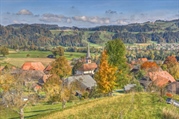 Grusskarte Rüderswil: Herbstfarben