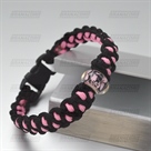 Armband mit Blumen Perle Rosa